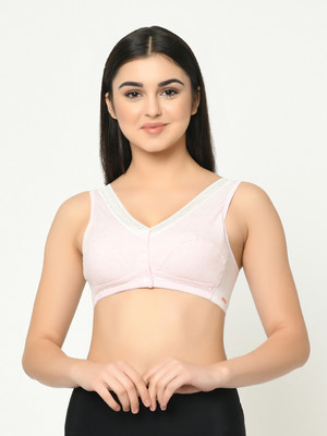 Da Intimo Nursing Feeding Women Maternity/Nursing Lightly Padded Bra(White)