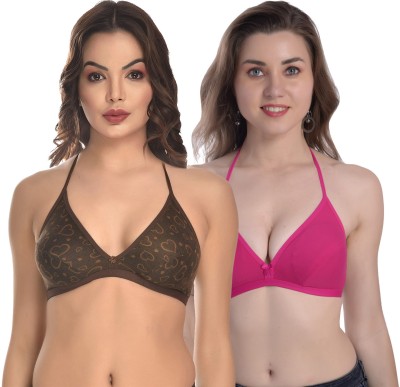 Madam Women Everyday Non Padded Bra(Multicolor)