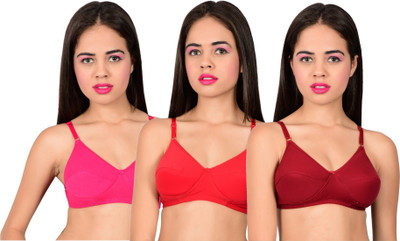 UZUN Women Push-up Lightly Padded Bra(Multicolor)