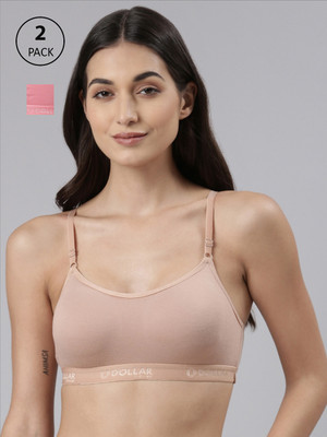 Dollar Missy Wire-Free Beginers Women Training/Beginners Non Padded Bra(Multicolor)