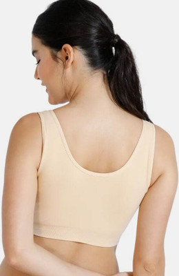 Fashocart FREE SIZE Women Sports Non Padded Bra(Multicolor)