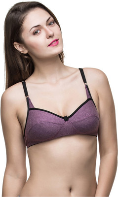DreamBe 5Star Women Everyday Non Padded Bra(Purple)