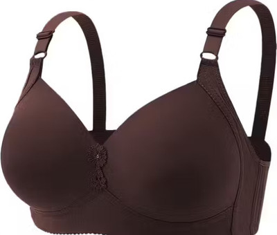 jd fashion 123e120 Women Everyday Lightly Padded Bra(Beige)