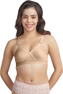 V Star VS06 Women Full Coverage Lightly Padded Bra(Beige)