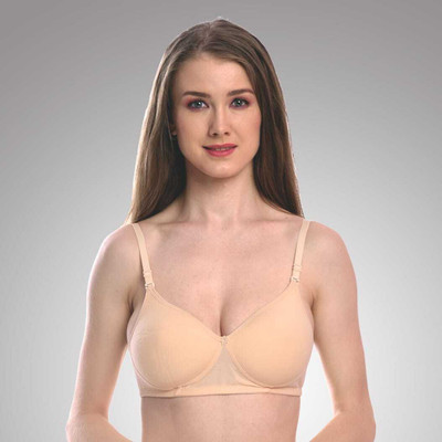 SLOPPY JOE Women Balconette Lightly Padded Bra(Beige)