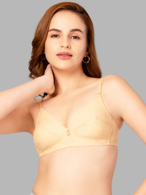 DAISY DEE NARTHE Women T-Shirt Non Padded Bra(Beige)