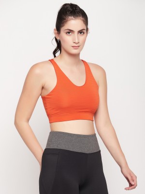 Clovia Women Everyday Lightly Padded Bra(Orange)