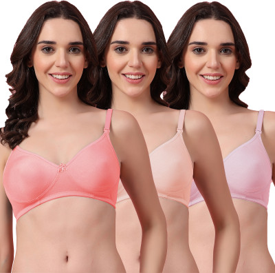 Shyam Sons FLAIR Femaa Women T-Shirt Non Padded Bra(Multicolor)