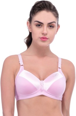 1To Finity Seamless Full Covrage Side Bulge Covrage Women Push-up Lightly Padded Bra(Pink)