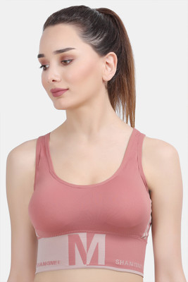 AMOUR SECRET Women Sports Lightly Padded Bra(Pink)