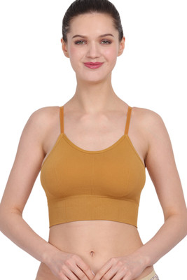 AMOUR SECRET Women Sports Lightly Padded Bra(Orange)