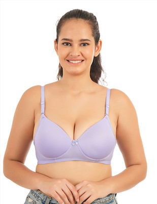 RAHA S.G Lingerie bra for women & girls Women Full Coverage Lightly Padded Bra(Blue)