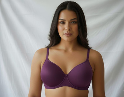 AmoraaWear Women Push-up Lightly Padded Bra(Purple)