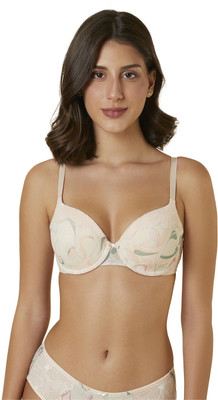 Triumph Groovy Spotlight WP01 Women Everyday Lightly Padded Bra(Green)