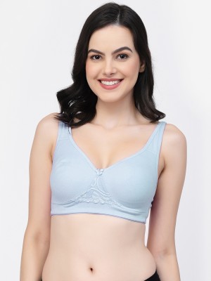 COLLEGE GIRL Women Sports Non Padded Bra(Light Blue)