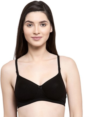 Groversons Paris Beauty Women Everyday Heavily Padded Bra(Black)