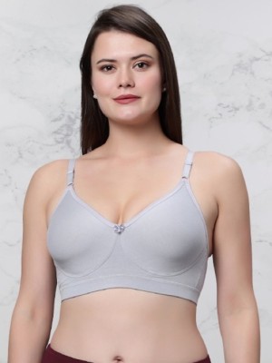 In Care LINGERIE ALPLVICTORIA Women T-Shirt Non Padded Bra(Grey)