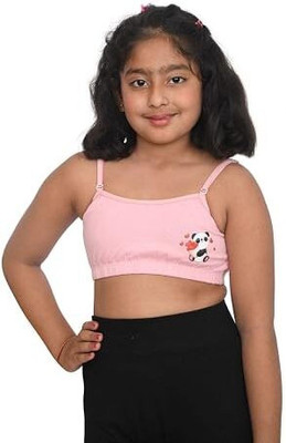 Suno Chanda Girls Training/Beginners Non Padded Bra(Green)