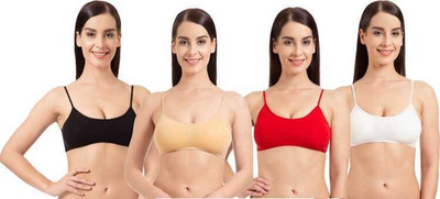BRATON Women Bandeau/Tube Lightly Padded Bra(Multicolor)