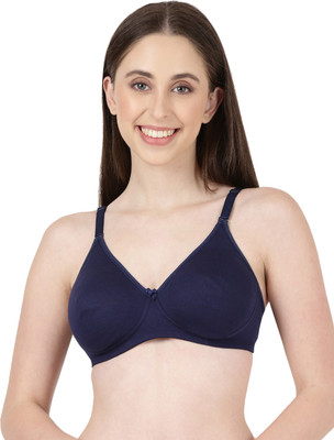 Blossom Quil Soft Bra Women Everyday Non Padded Bra(Blue)