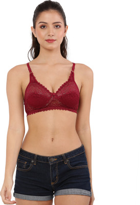 Havenhues Women Everyday Lightly Padded Bra(Maroon)