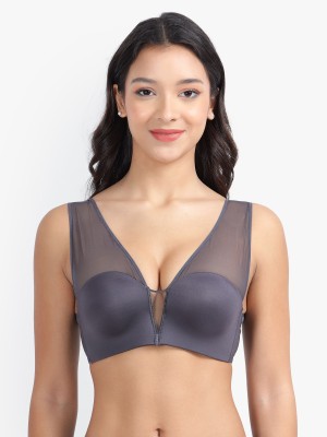 PARKHA Fancy Heavily Padded Pushup Bra Women Push-up Heavily Padded Bra(Grey)