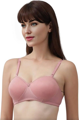YVLORA English Pad bra Women Everyday Lightly Padded Bra(Pink)