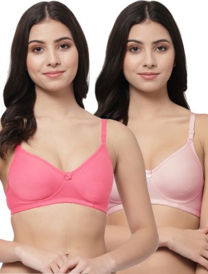 Docare NovaPad Women Everyday Lightly Padded Bra(Pink, Pink)