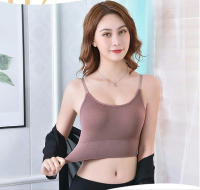 Payal Creation fANCY FREE SIZE BRA Women Cami Bra Lightly Padded Bra(Multicolor)