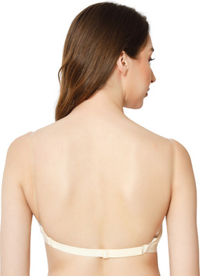 Bewild Bewild backless padded bra Women Everyday Lightly Padded Bra(Beige)