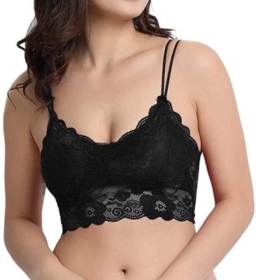 Super Duper TGM SUPER DUPER TGM Women Everyday Lightly Padded Bra(Black)