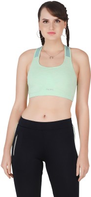 Lovable MANTRA BRA FW Women Sports Non Padded Bra(Green)