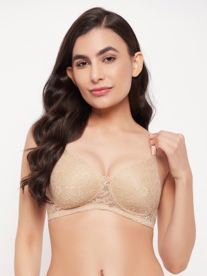 Clovia Women Everyday Lightly Padded Bra(Beige)