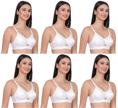 DILSOZ Women Push-up Non Padded Bra(White)
