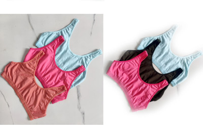 G BEAUTY Women Sports Non Padded Bra(Multicolor)