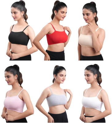 Manya Women Bralette Non Padded Bra(Multicolor)
