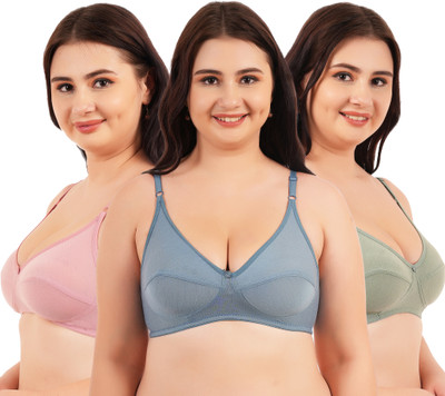 lufiya meena Women Push-up Non Padded Bra(Multicolor)