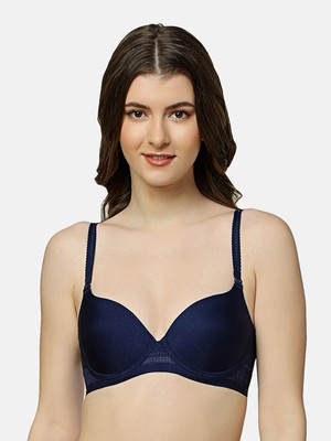 Triumph Silhouette T-Shirt Bra WP Women T-Shirt Lightly Padded Bra(Dark Blue)
