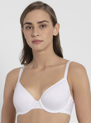 JOCKEY Women T-Shirt Lightly Padded Bra(White)