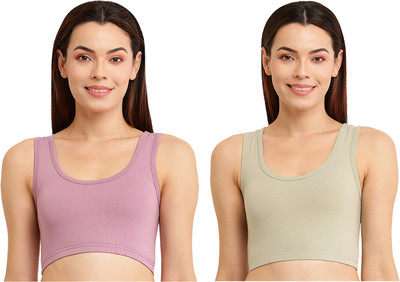 daxikool Women Sports Non Padded Bra(Multicolor)