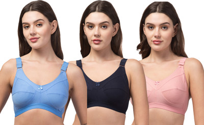 JONIMONI Women Full Coverage Lightly Padded Bra(Brown, Black)