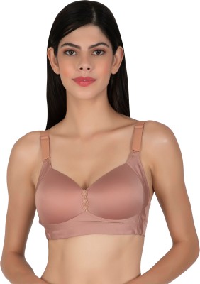 Joomie Joomie Lightly Padded M-Frame Minimiser Plus-SizeBra Women Minimizer Lightly Padded Bra(Beige)