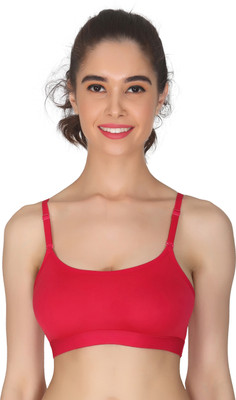 KGN RETINA Sport Bra Non padded Women Everyday Non Padded Bra(Pink)