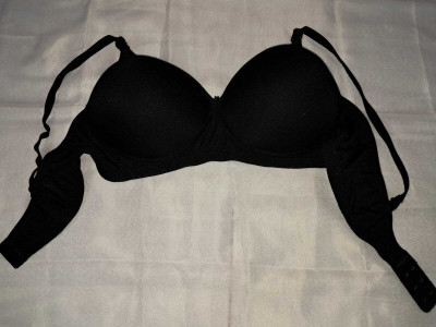 AmoraaWear Women Push-up Lightly Padded Bra(Black)