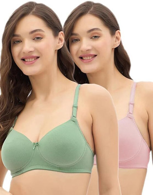 DV FAB Women Full Coverage Lightly Padded Bra(Multicolor)