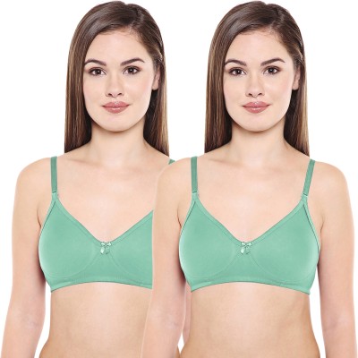 BodyCare Women Everyday Non Padded Bra(Dark Green)