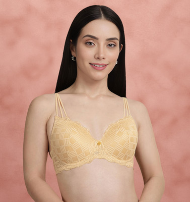 Susie Women Everyday Lightly Padded Bra(Beige)