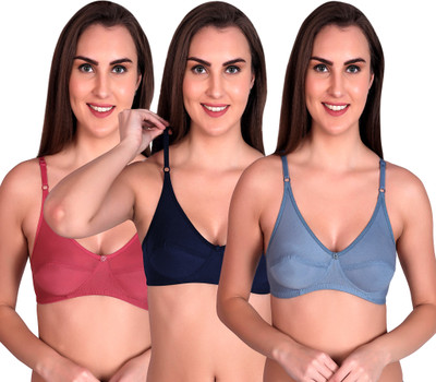 CURVZEX ZAMBIA Women Push-up Non Padded Bra(Multicolor)