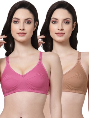 Shyam Sons FLAIR Shine Women Everyday Non Padded Bra(Maroon, Brown)