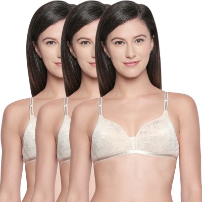 BodyCare FK-5526SSS Women Everyday Lightly Padded Bra(Beige)